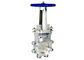 Manual / Pneumatic Gate Valve With Inductive Switches Remote Control ANSI 150LB Pn supplier
